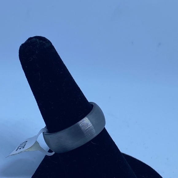 Tungsten Rings for Men’s Wedding Band Gray Ring 8mm Size‎ 8 - Picture 2 of 7